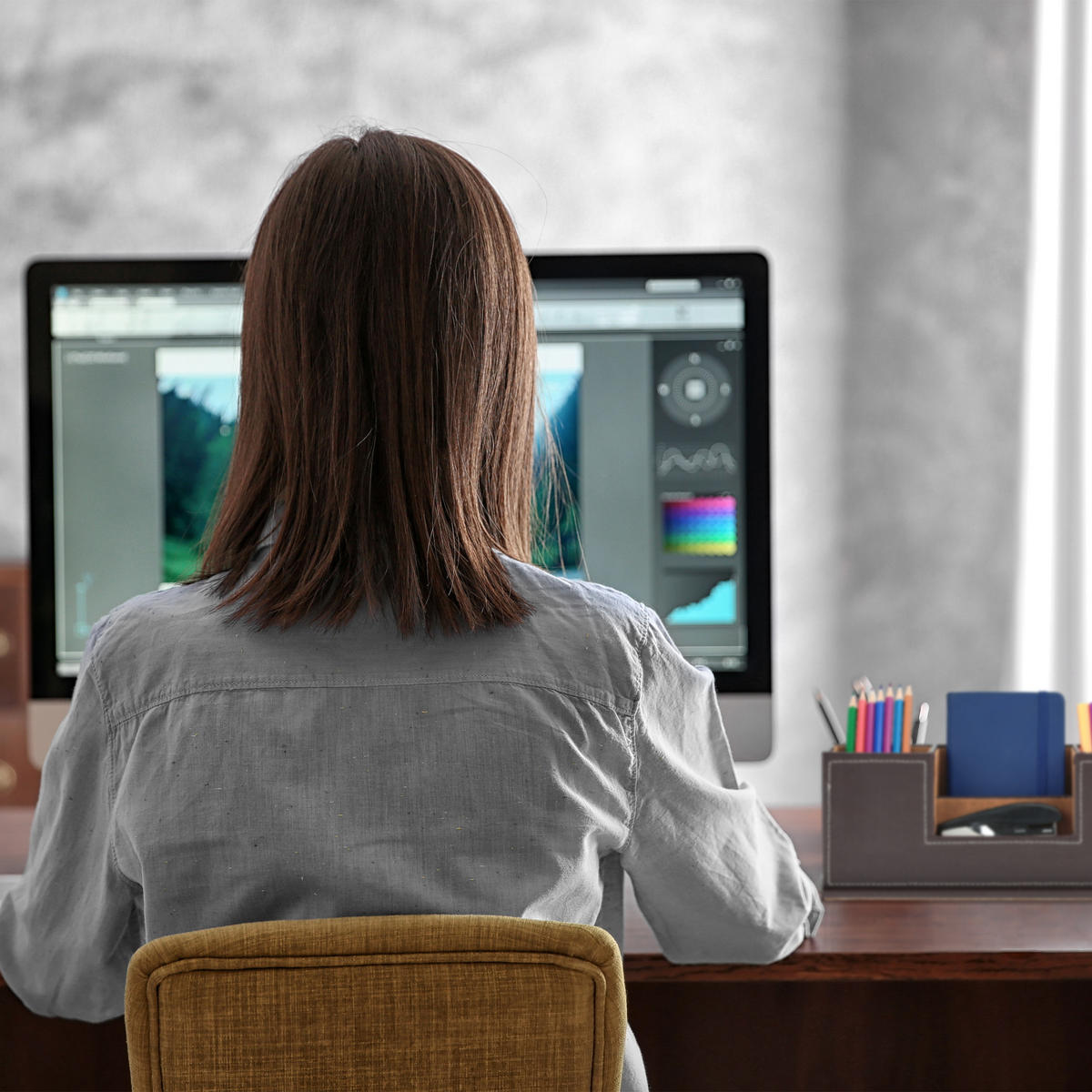 SCHREIBTISCH-ORGANIZER - Schwarz, Holzwerkstoff/Kunststoff (11/29.5/11cm) - Relaxdays