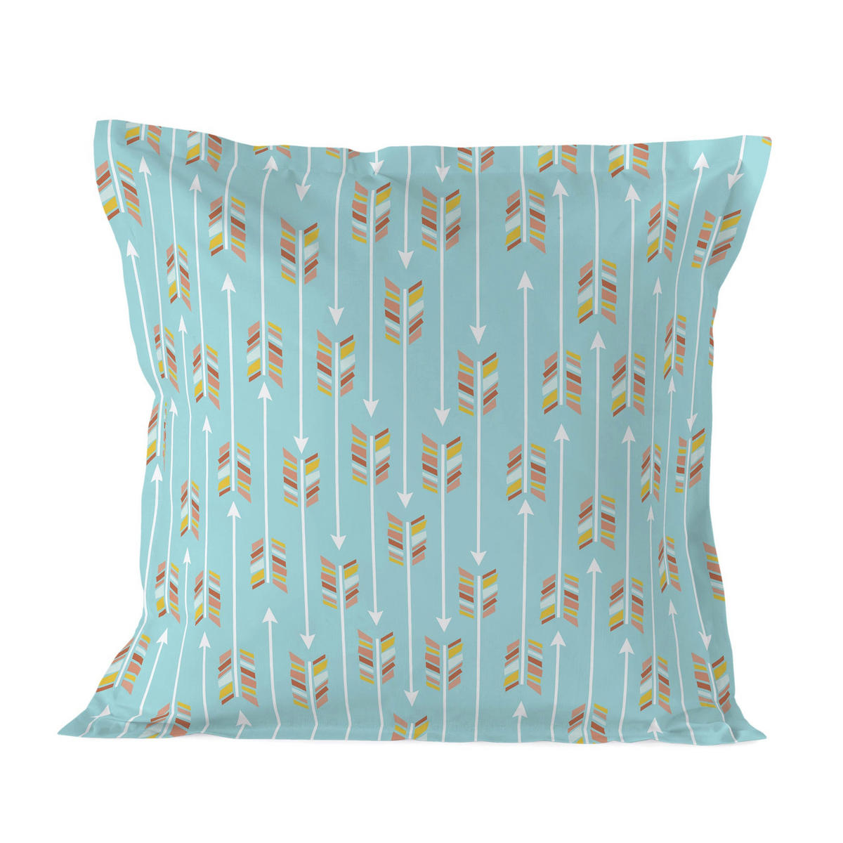 KISSENBEZUG fantasy 80x80 cm mehrfarbig - Multicolor, Textil (80/80cm) - Happy Friday