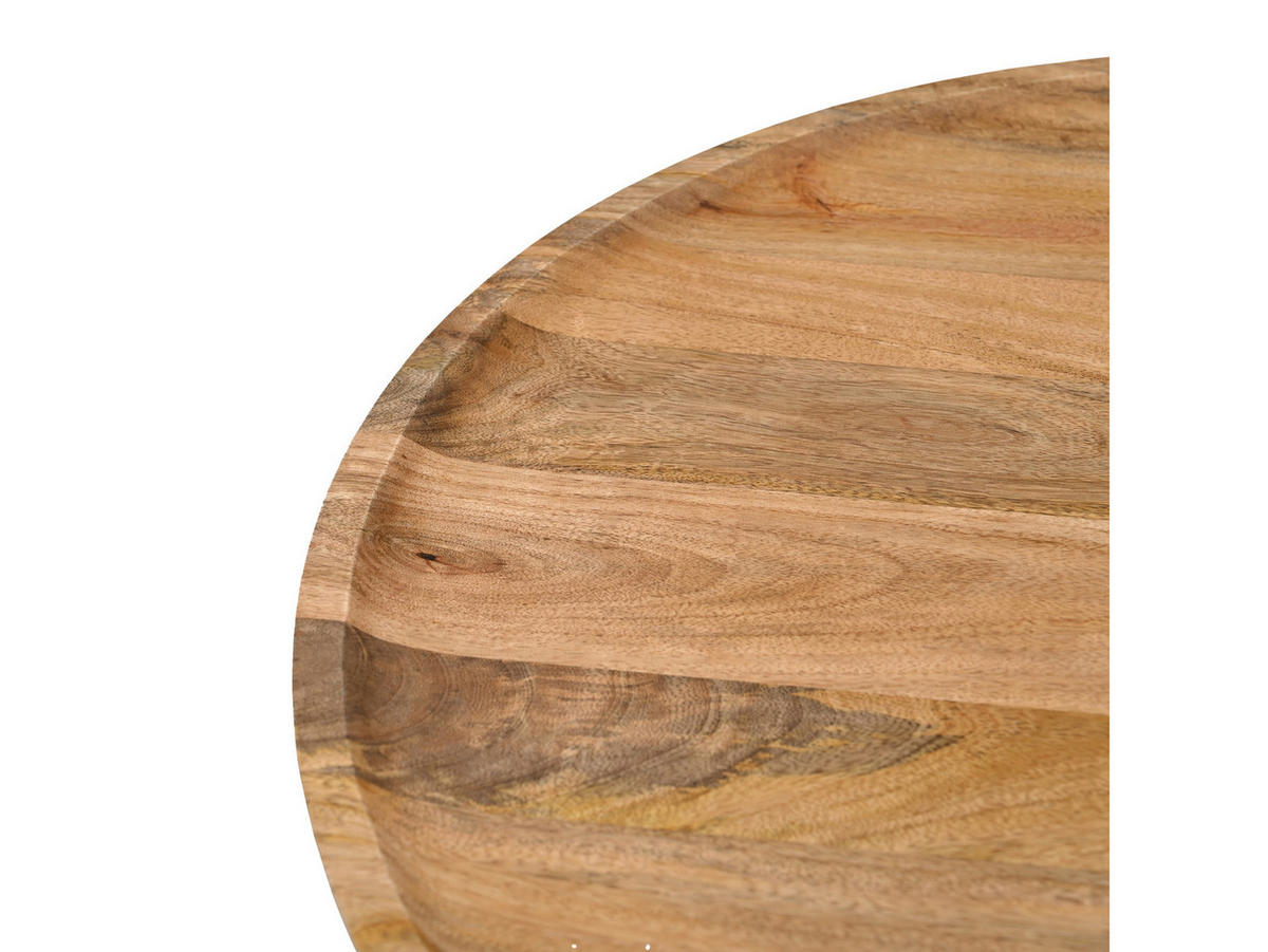 COUCHTISCH Jade Mangoholz Natur Natur - Naturfarben, Holz (75/75/40cm)