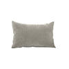 SPITZKISSEN RECHTECKIG SEPHI Cord - Silberfarben, Textil (60/60cm) - KAWOLA
