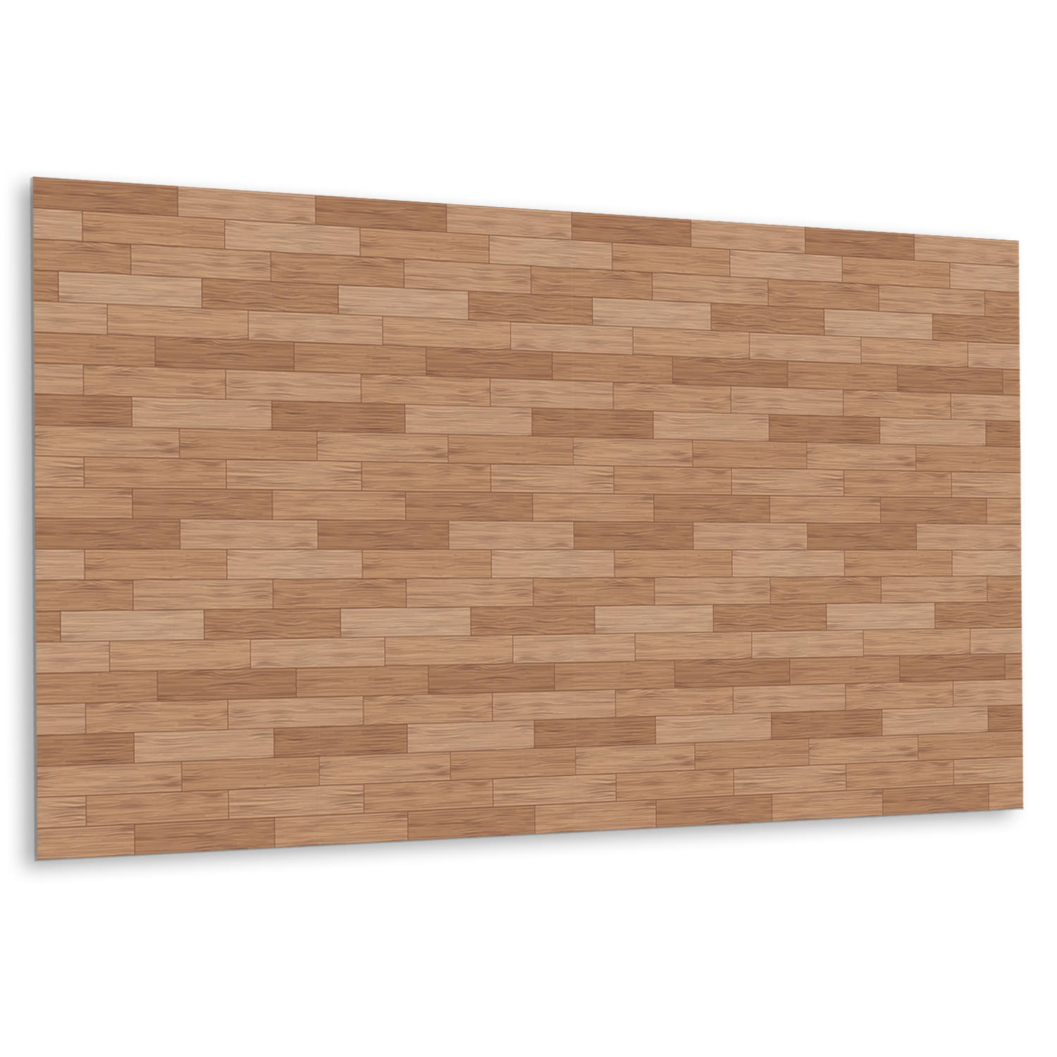 WANDPANEEL 100 x 50 cm Holzboden - Braun, Textil (100/1.6/50cm) - TULUP