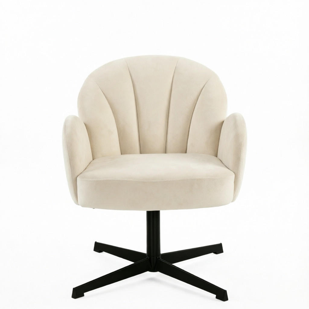ComfortXL Drehstuhl Beige 68x80x64.5 cm