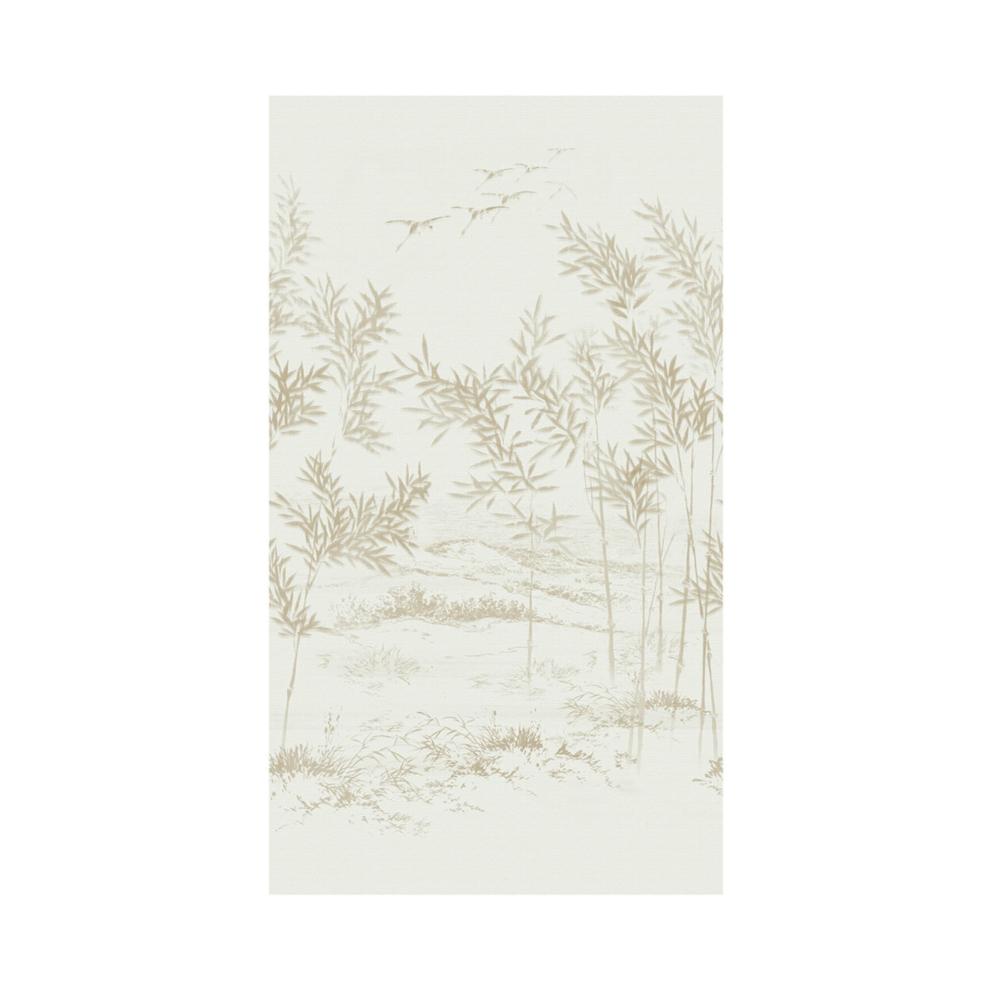 FOTOTAPETE Oceane 280x159cm - Beige, Papier/Kunststoff (159/1cm) - Art for the Home