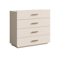KOMMODE Lorenz sandbeige 100 / 41,5 / 92,5cm - Beige, Holz/Holzwerkstoff (100/92.5/41.5cm) - Feldmann-Wohnen