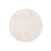KUNSTFELLTEPPICH Furry Cream ø 80 cm rund - Creme, Kunststoff (80/80cm) - benuta