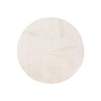 KUNSTFELLTEPPICH Furry Cream ø 200 cm rund - Creme, Kunststoff (200/200cm) - benuta