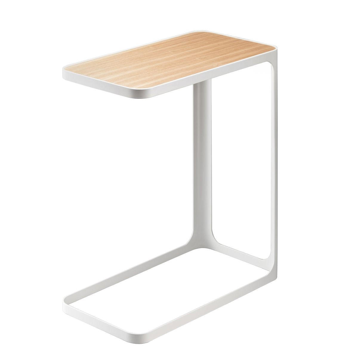 BEISTELLTISCH Frame weiß 24/52/45 cm für Couch und Sofa - Weiß, Metall (45/24/52cm) - Yamazaki