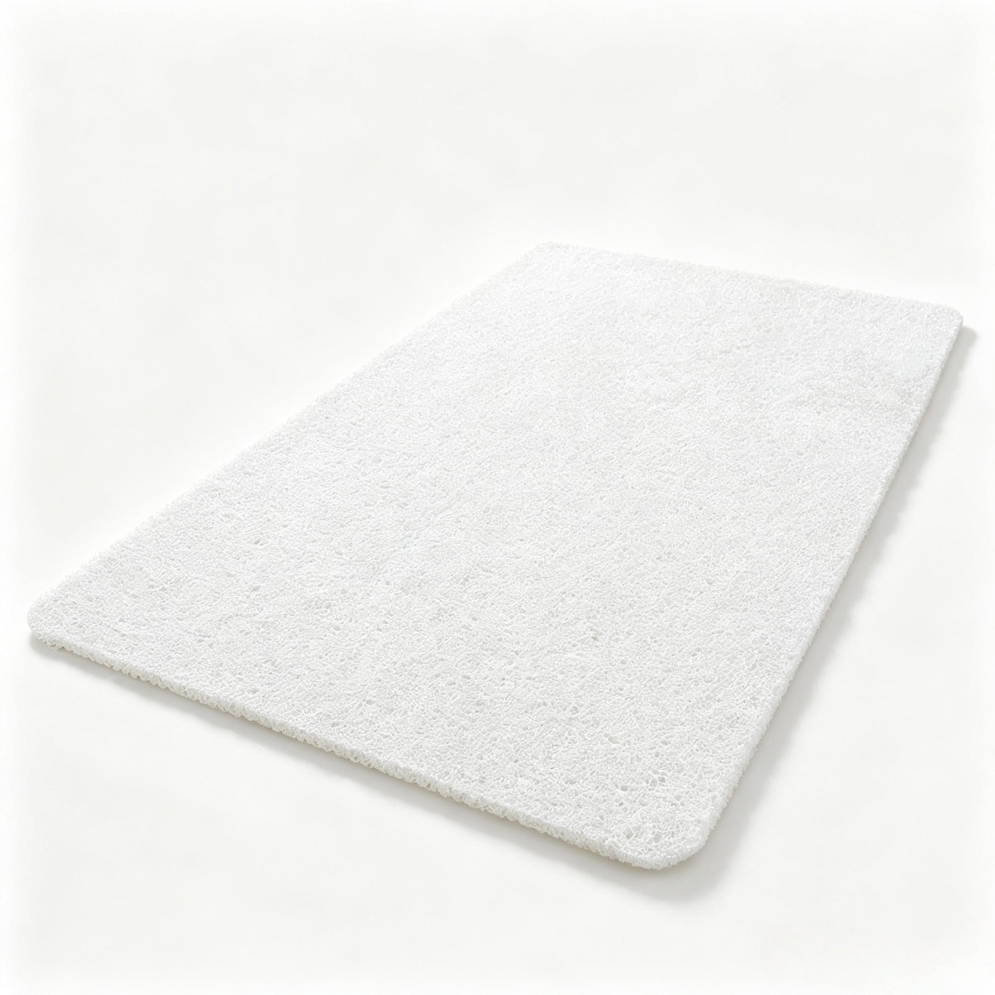 DUSCHMATTE – 40 x 100 cm – Weiß – Atmungsaktiv - Weiß, Kunststoff (40/10cm)