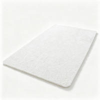 DUSCHMATTE – 40 x 60 cm – Weiß – Atmungsaktiv - Weiß, Kunststoff (30/20cm)