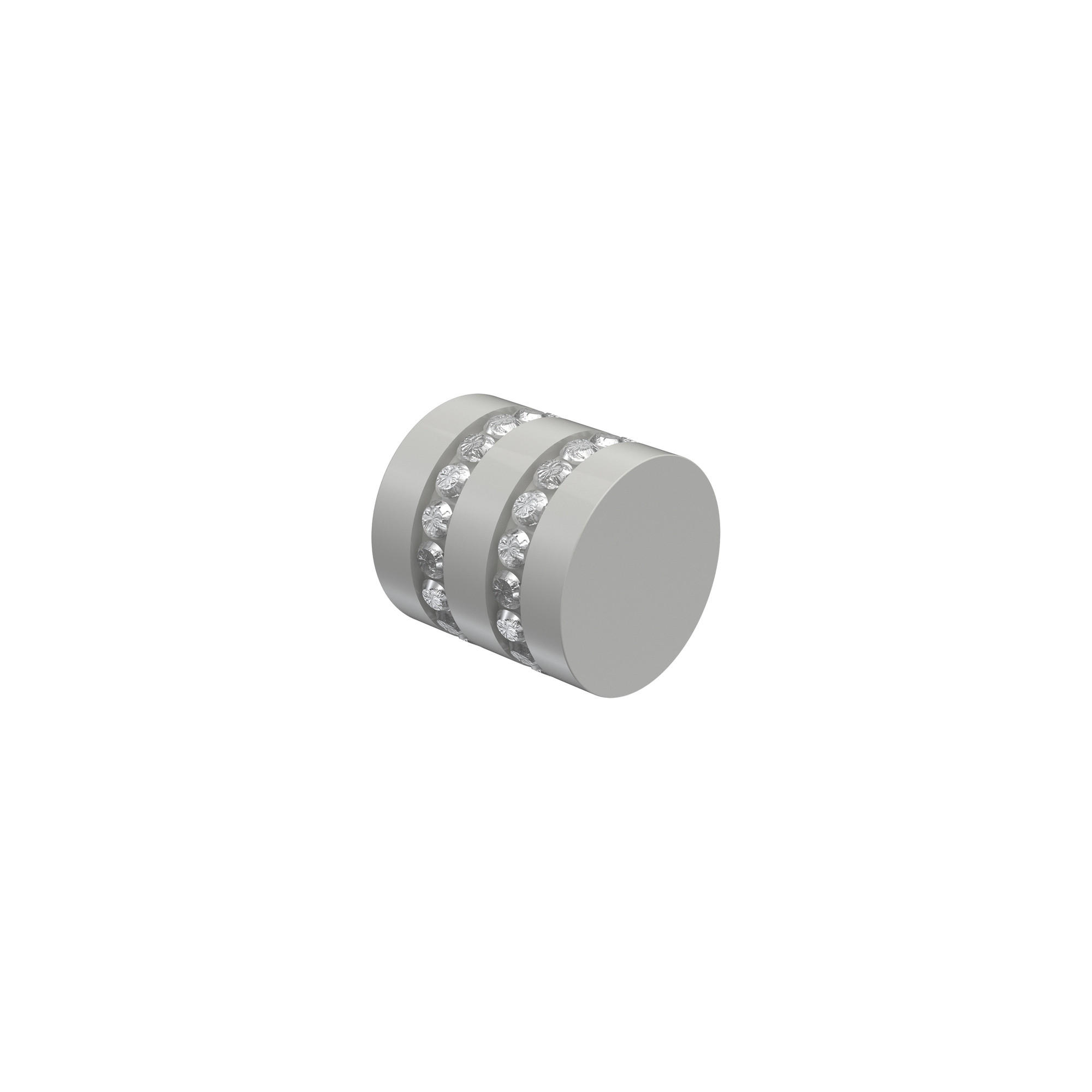 ENDSTÜCKE FÜR GARDINENSTANGEN 20 mm Ø, Estana Weiß, Packung 2 Stück - Weiß, Metall (2.6/2.8/2.8cm) - INTERDECO
