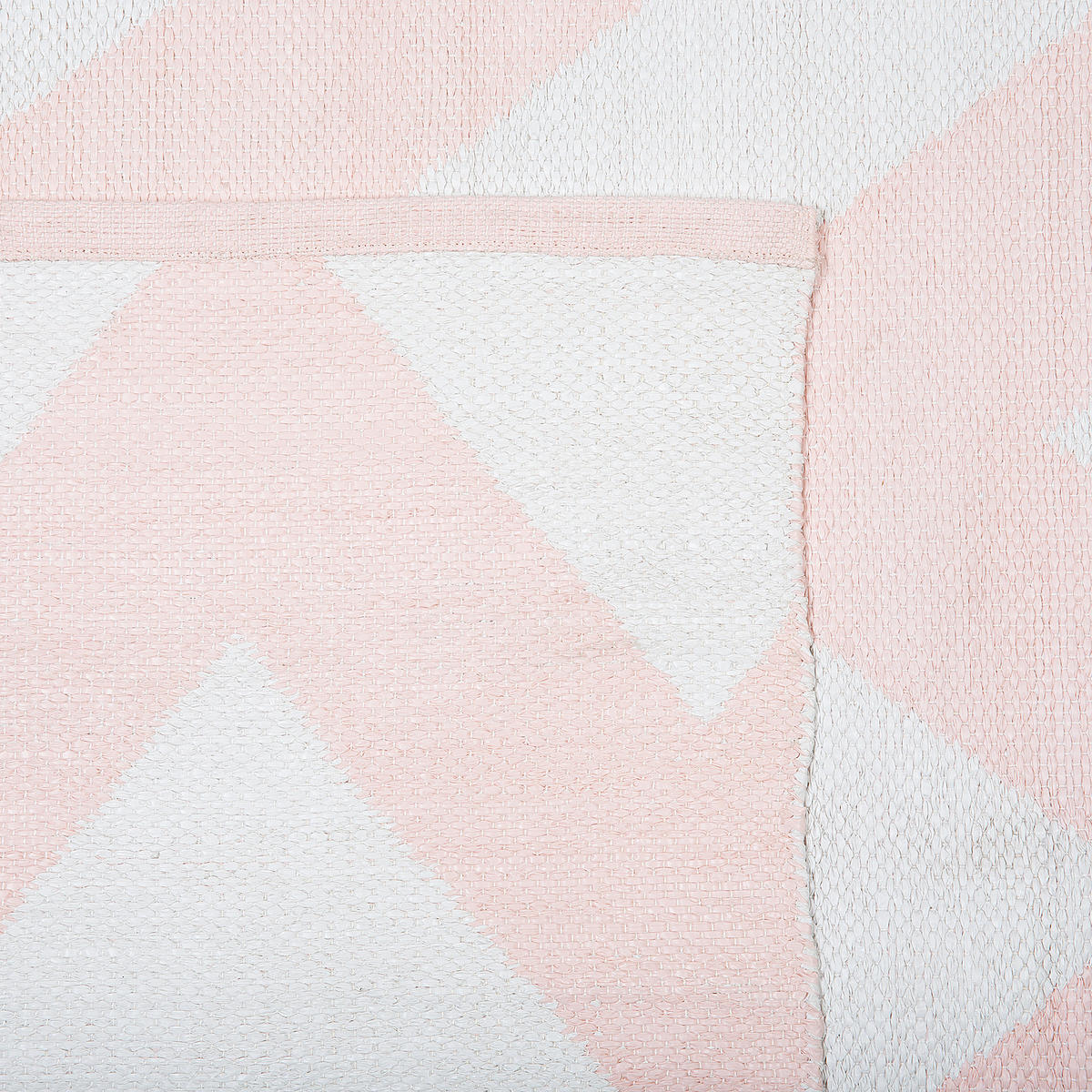 KURZFLOR-OUTDOOR-TEPPICH Konarli 200/140 cm - Pink, Kunststoff (140/200cm) - Beliani