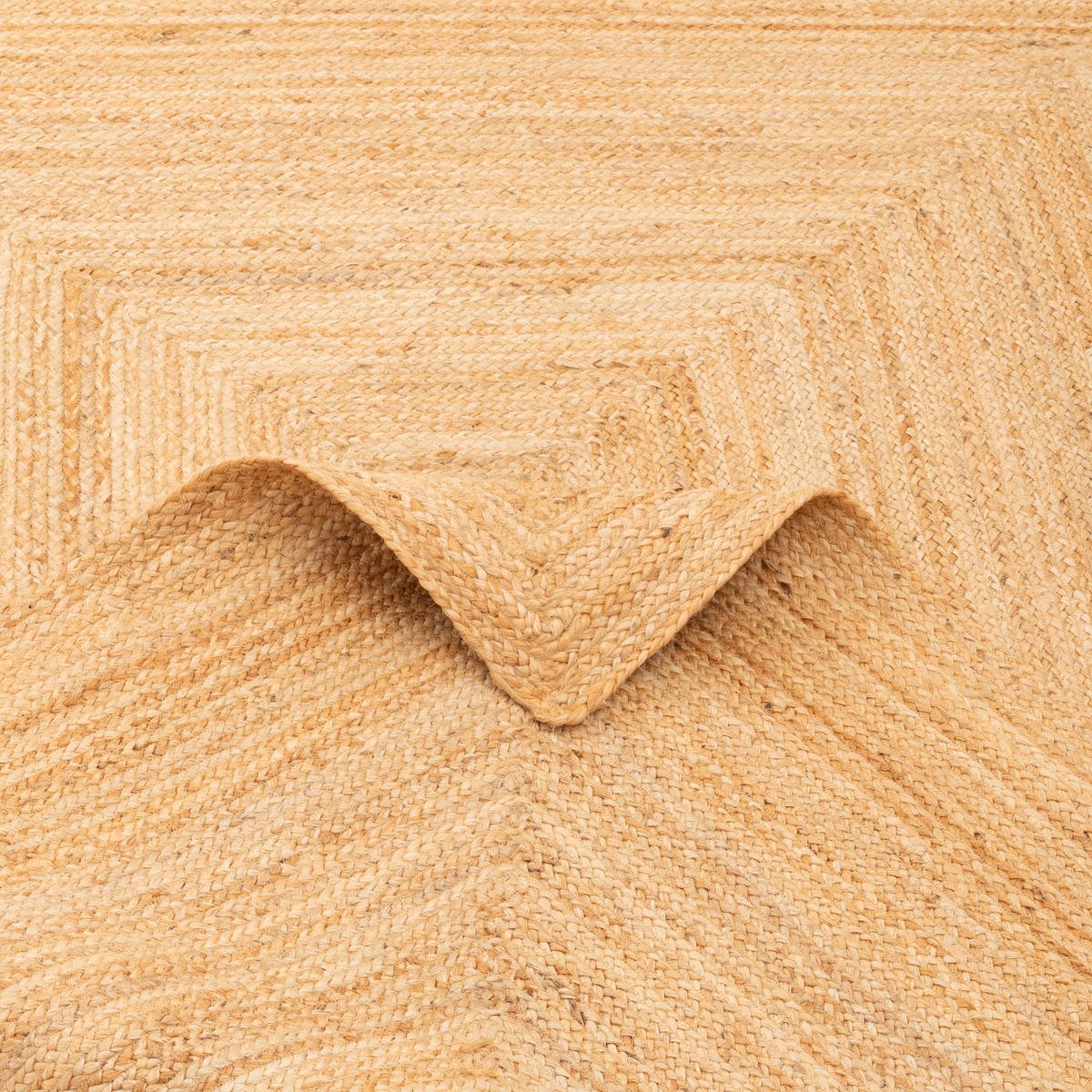 NATURFASER TEPPICH JUTE SALSA BORDÜRE - Beige, Textil (80/150cm) - Pergamon