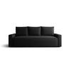 SOFA mit Schlaffunktion SAVIO Quelle 100 - Schwarz, Textil (232/90/90cm) - Bedante