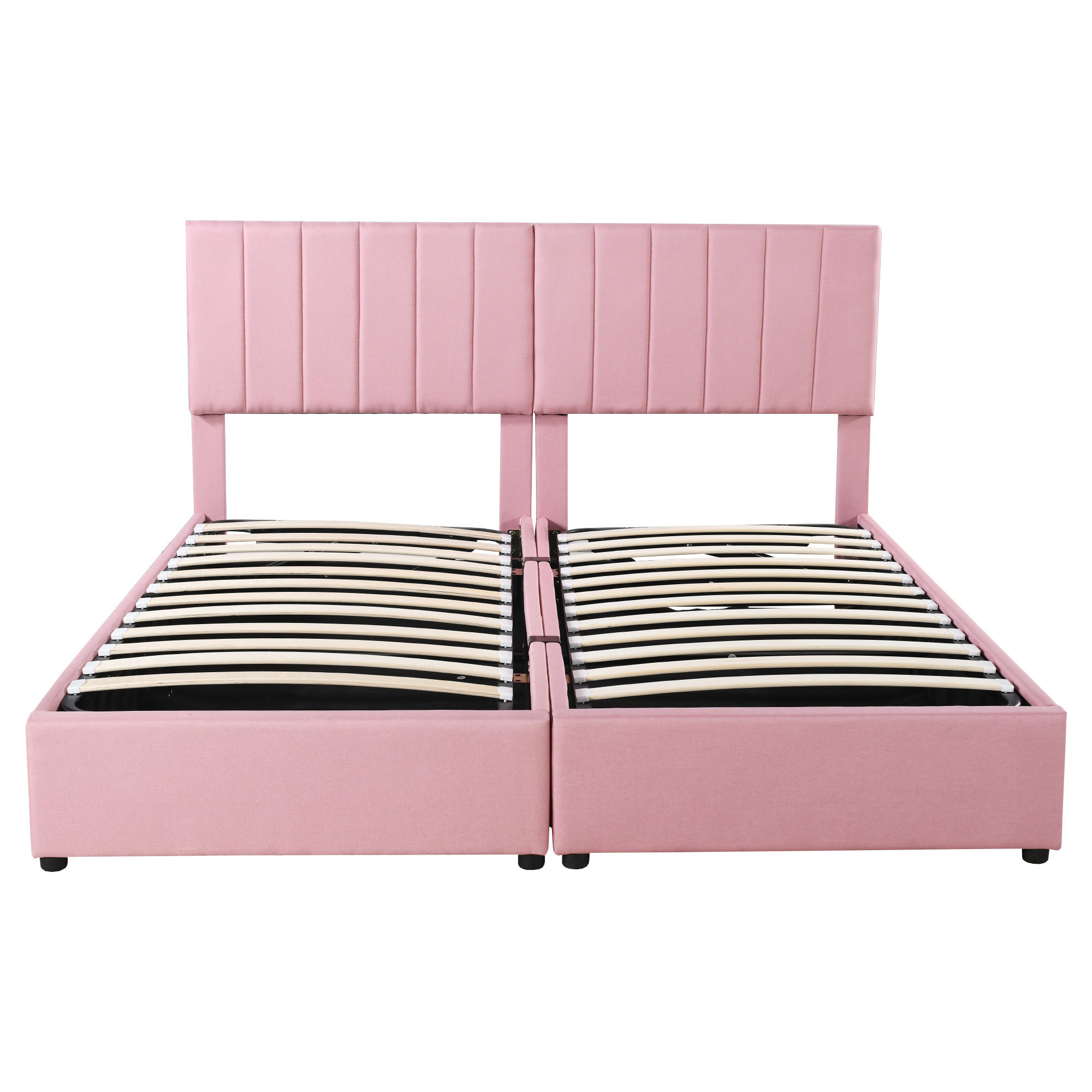 Pangivo Polsterbett Rosa