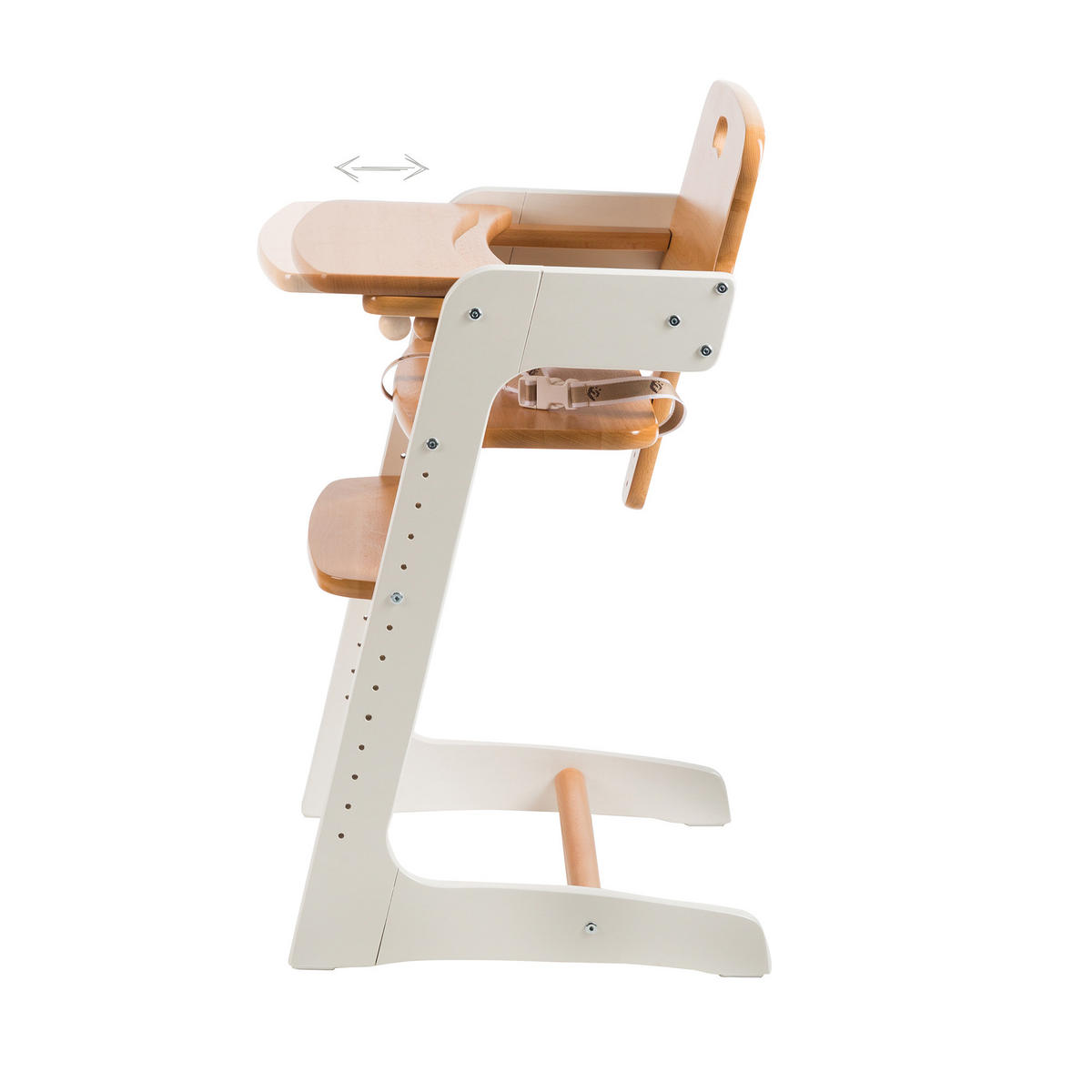 HOCHSTUHL Kid Up Bicolor - Naturfarben, Holzwerkstoff (45/87/54cm) - Roba