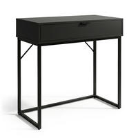 KONSOLENTISCH MODENA 80 cm Schwarz - Schwarz, Holzwerkstoff (35/80/80cm) - Akord