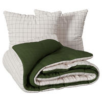 BETTWÄSCHE Maati 240/220 cm - Grau, Naturmaterialien (220/240cm) - Atmosphera Createur d´interieur