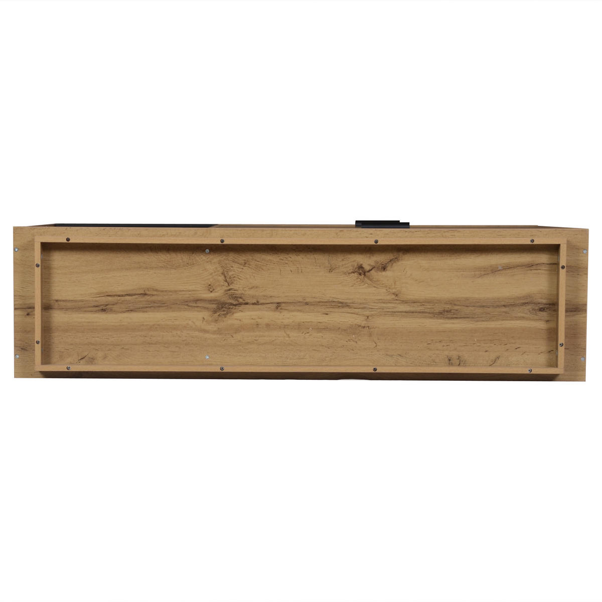 SCHUHKIPPER DE-37840 mit 3 offenen und 2 Klappfächern Holzfarbe - Naturfarben, Holzwerkstoff (120/84.5/32cm) - ComfortXL
