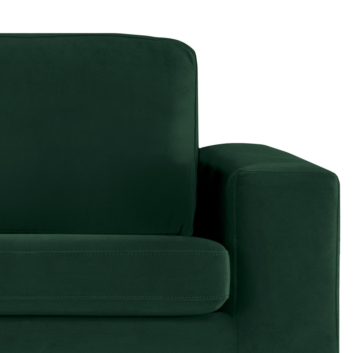 SESSEL - Buchefarben/Grün, Buchenholz/Textil (122/81/88cm) - home24