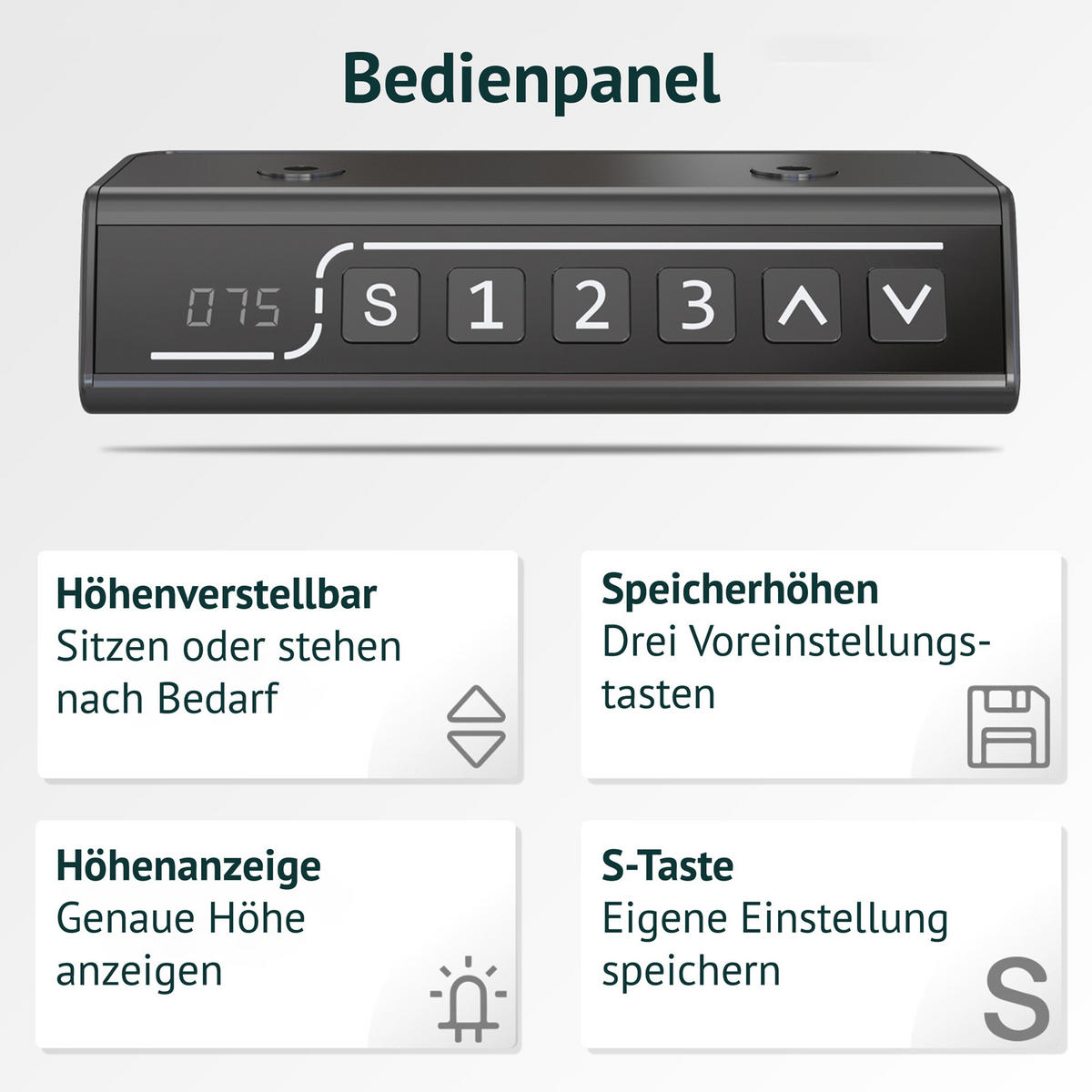 SCHREIBTISCHGESTELL Jiri Schwarz - Schwarz, Metall (58.5/135/118cm) - SVITA