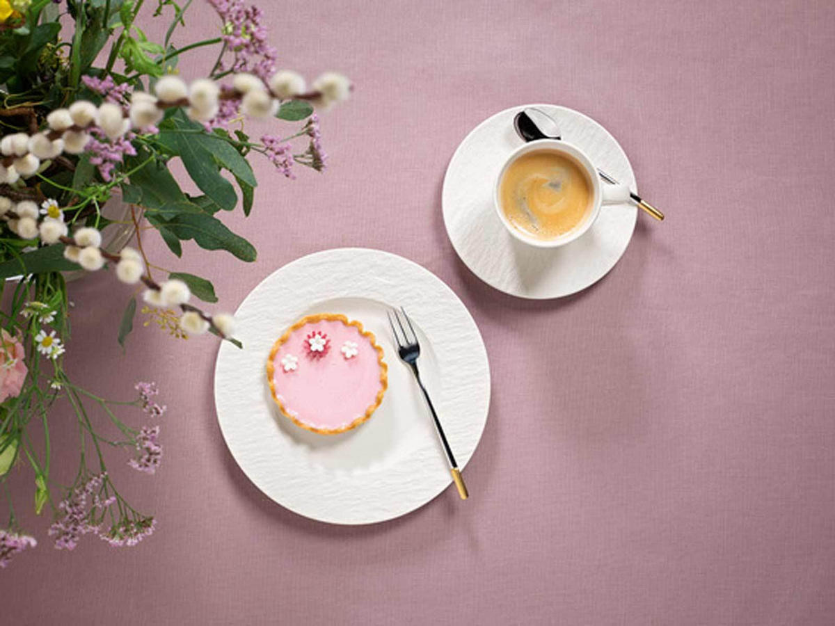 TELLER-SET Manufacture Rock weiß 6er Set - Weiß, Keramik (39/17/39cm) - Villeroy & Boch