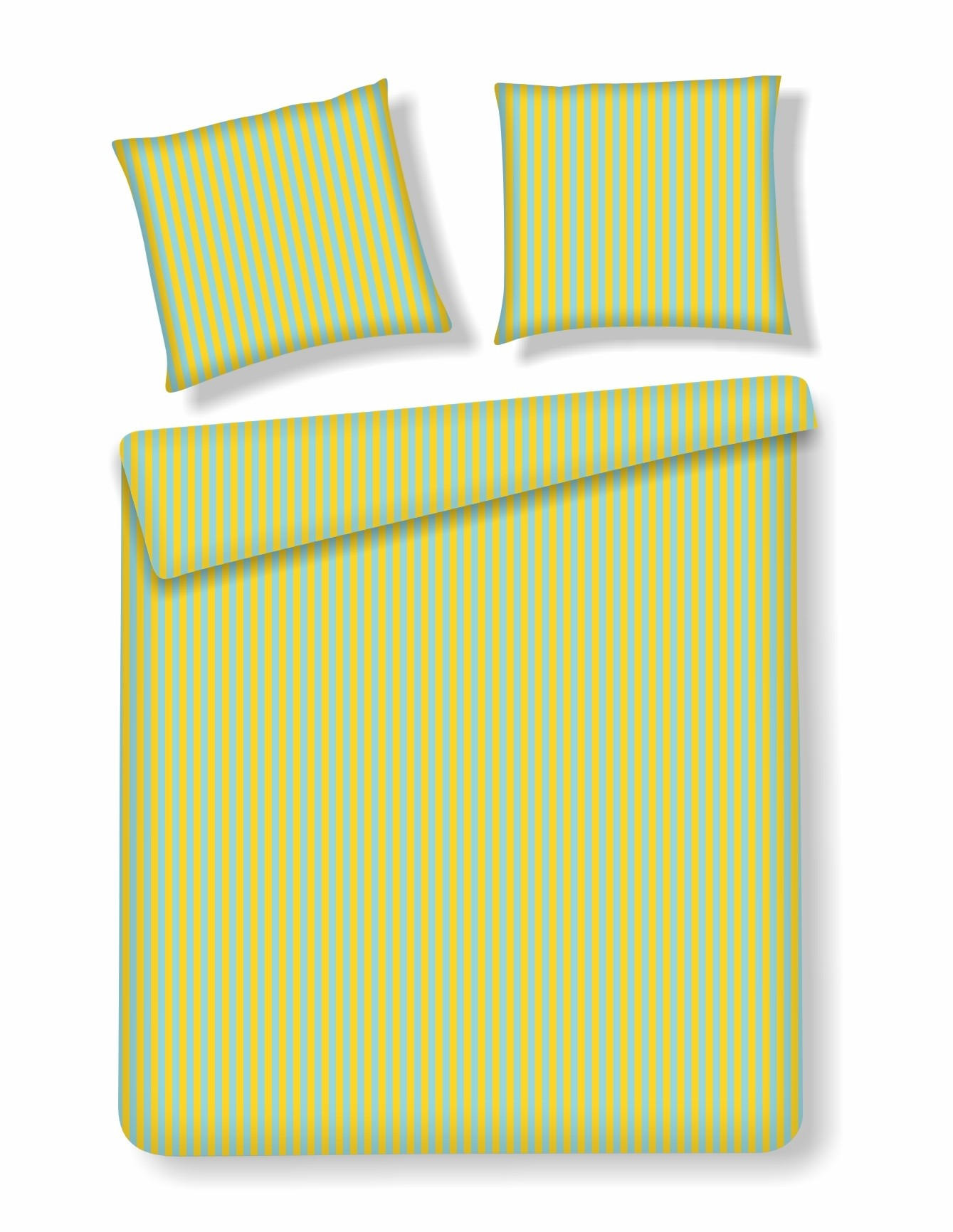 BETTWÄSCHE Kari - Gelb, Textil (200/220cm) - home&you
