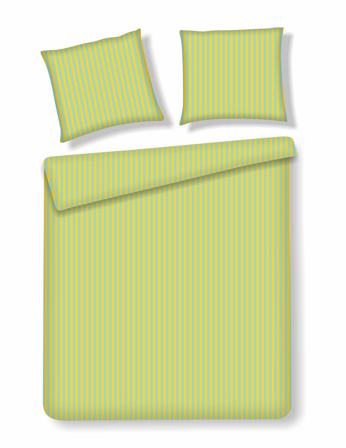 BETTWÄSCHE Kari - Gelb, Textil (160/200cm) - home&you