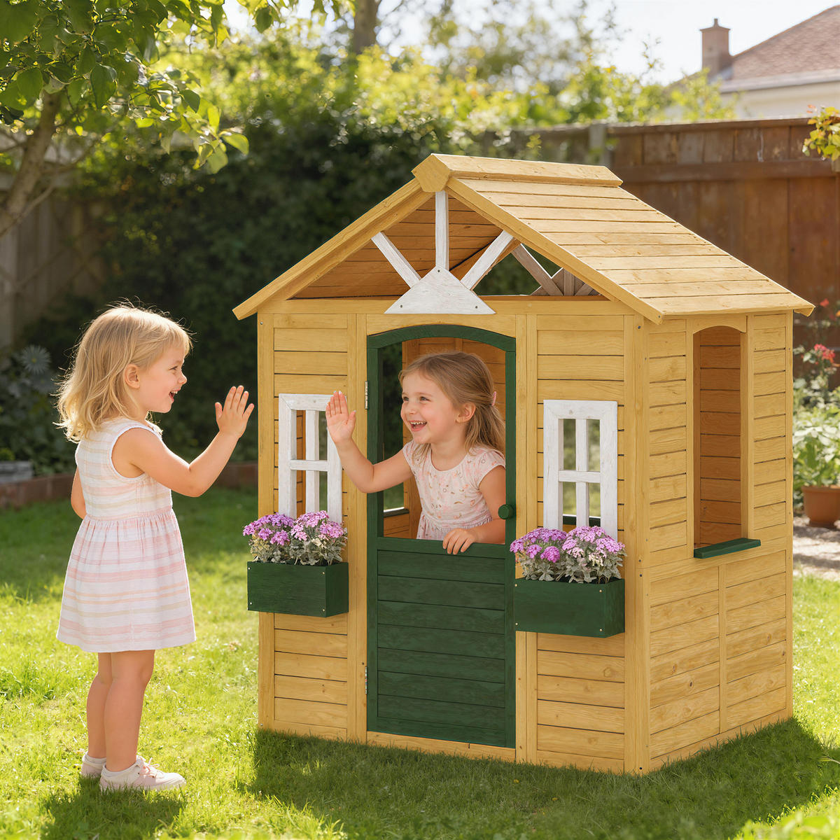 SPIELHAUS DE-10912 Braun - Braun, Holzwerkstoff (97/150/134.5cm) - ComfortXL