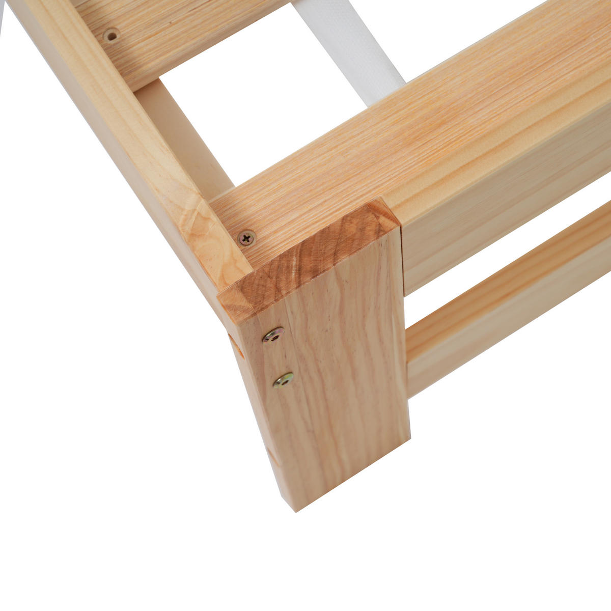 MASSIVHOLZBETT 140/200 cm DE-04162, mit Kopfteil und Lattenrost, in Natur - Naturfarben, Holz (140/200cm) - ComfortXL