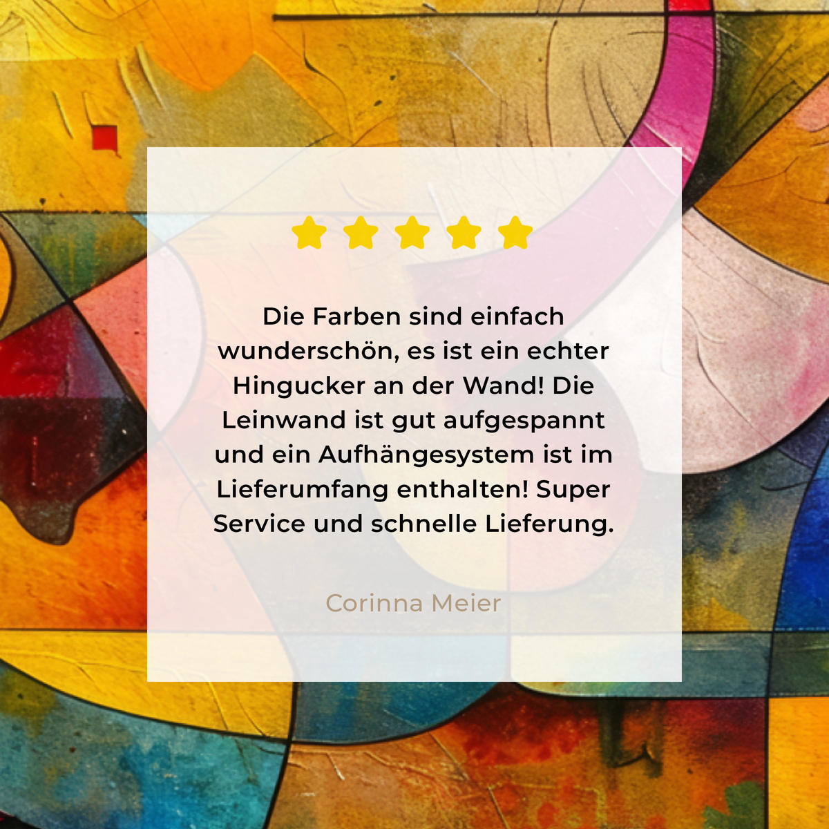LEINWANDBILD Kunst - Abstrakt - Modern Wandbilder 80x60 cm - Gelb, Textil (80/60cm) - MuchoWow