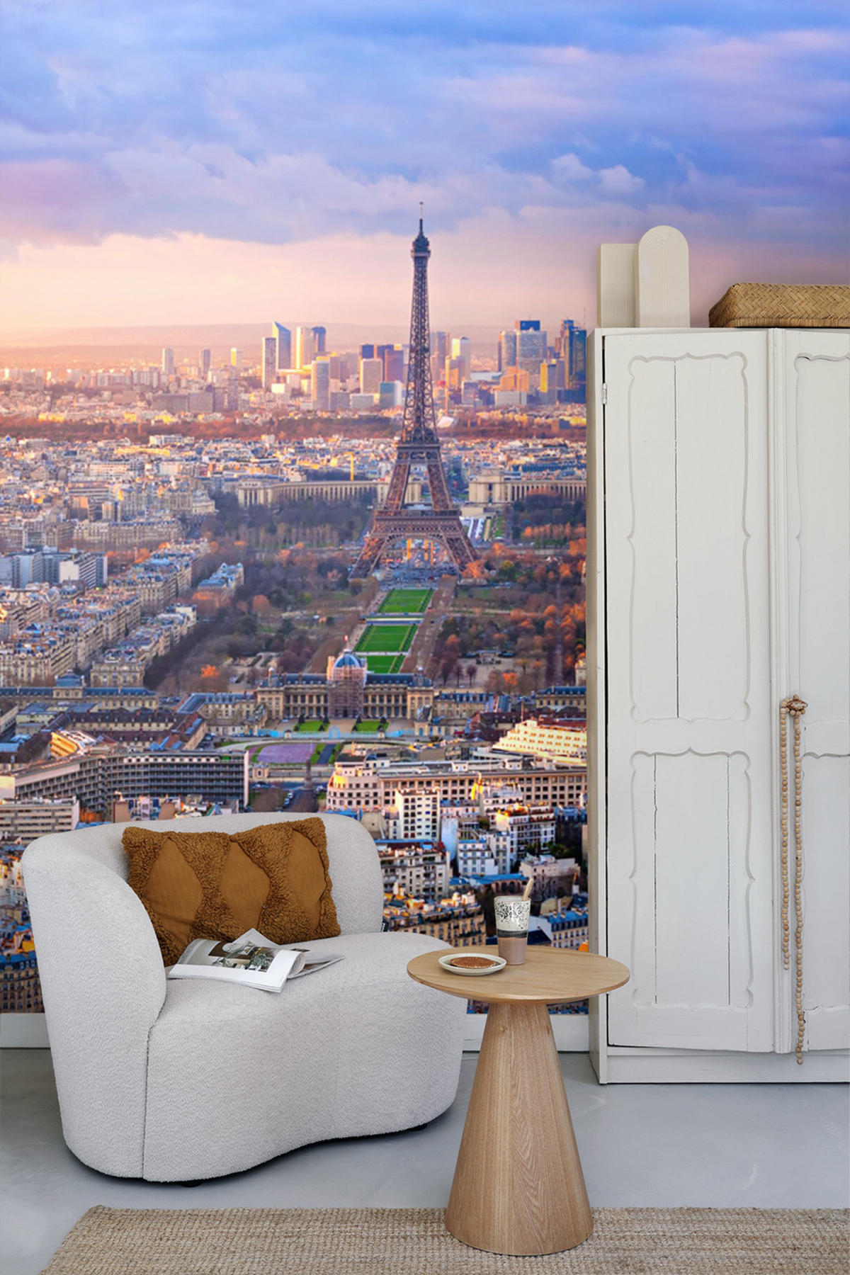 FOTOTAPETE Paris Ansicht 375 x 270 cm - Multicolor, Papier (375/270cm) - Sanders & Sanders