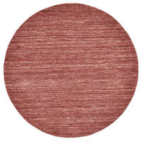 HANDWEBTEPPICH Pure 100x100 cm - Rot, Textil (100/100cm) - THEKO