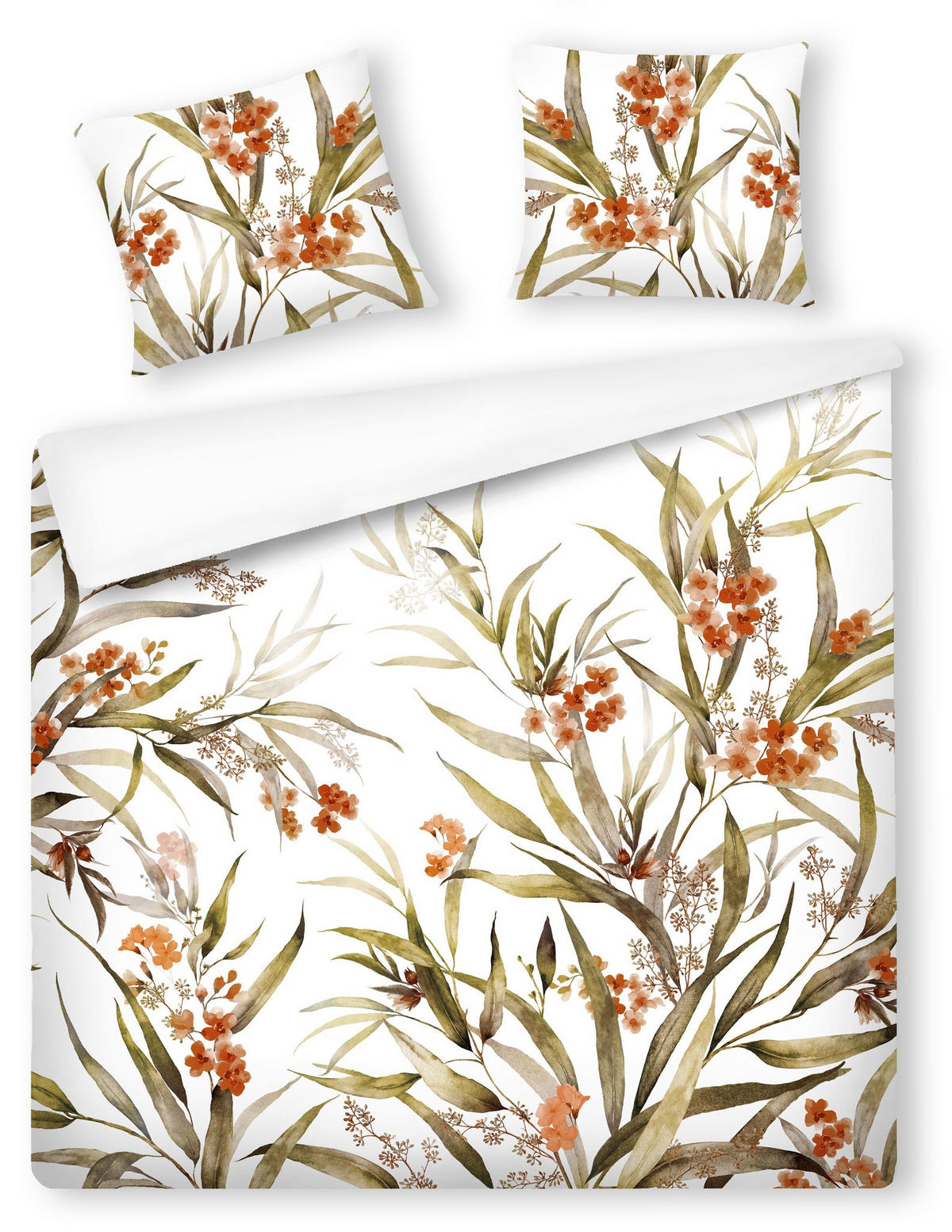 BETTWÄSCHE Elorina - Weiß, Textil (200/220cm) - home&you