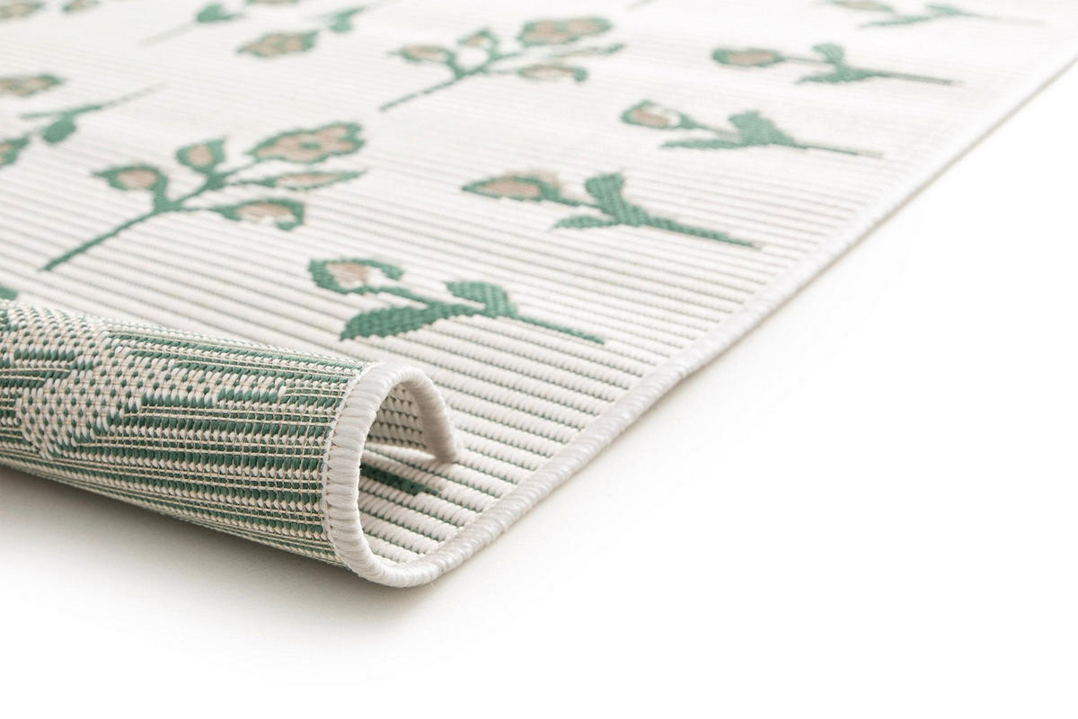 DESIGN Teppich für Innen und Außen grün - Grün, Textil (160/213cm) - AFK Living