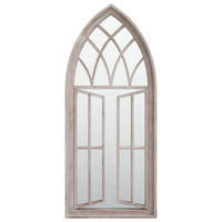 SPIEGEL Sand 70x30 cm Eisen für Innenbereich - Creme, Metall (30/70/1cm) - furnicato