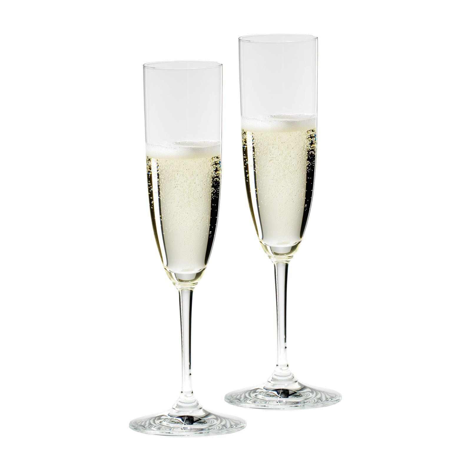 CHAMPAGNER-FLÖTEN Vinum transparent 160 ml 2er Set - Transparent, Glas (0.16L) - Riedel