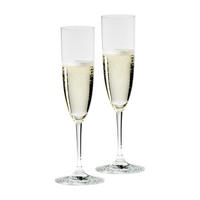 CHAMPAGNER-FLÖTEN Vinum transparent 160 ml 2er Set - Transparent, Glas (0.16L) - Riedel