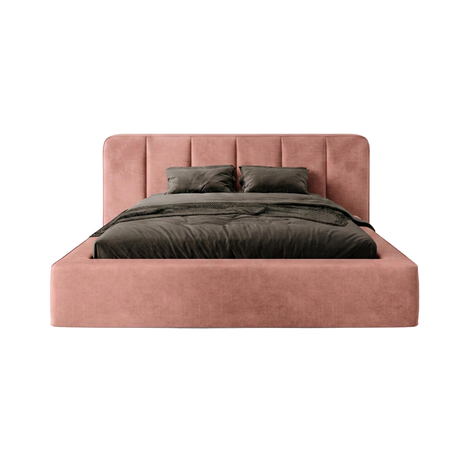 POLSTERBETT BEJO 180x200 cm, Hellrosa - Pink, Textil (200/180cm) - Fedve