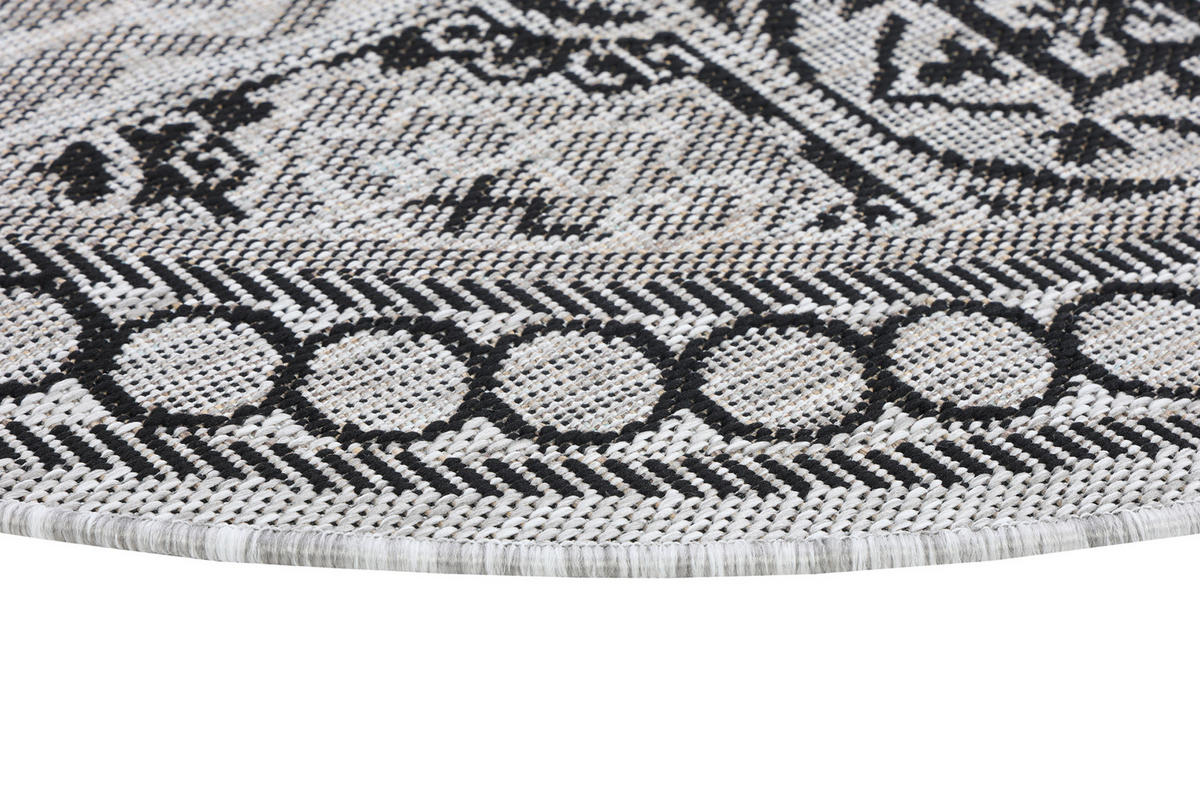 TEPPICH MELISSA Grau 200/200 cm - Grau, Kunststoff (200/200cm) - Tapiso