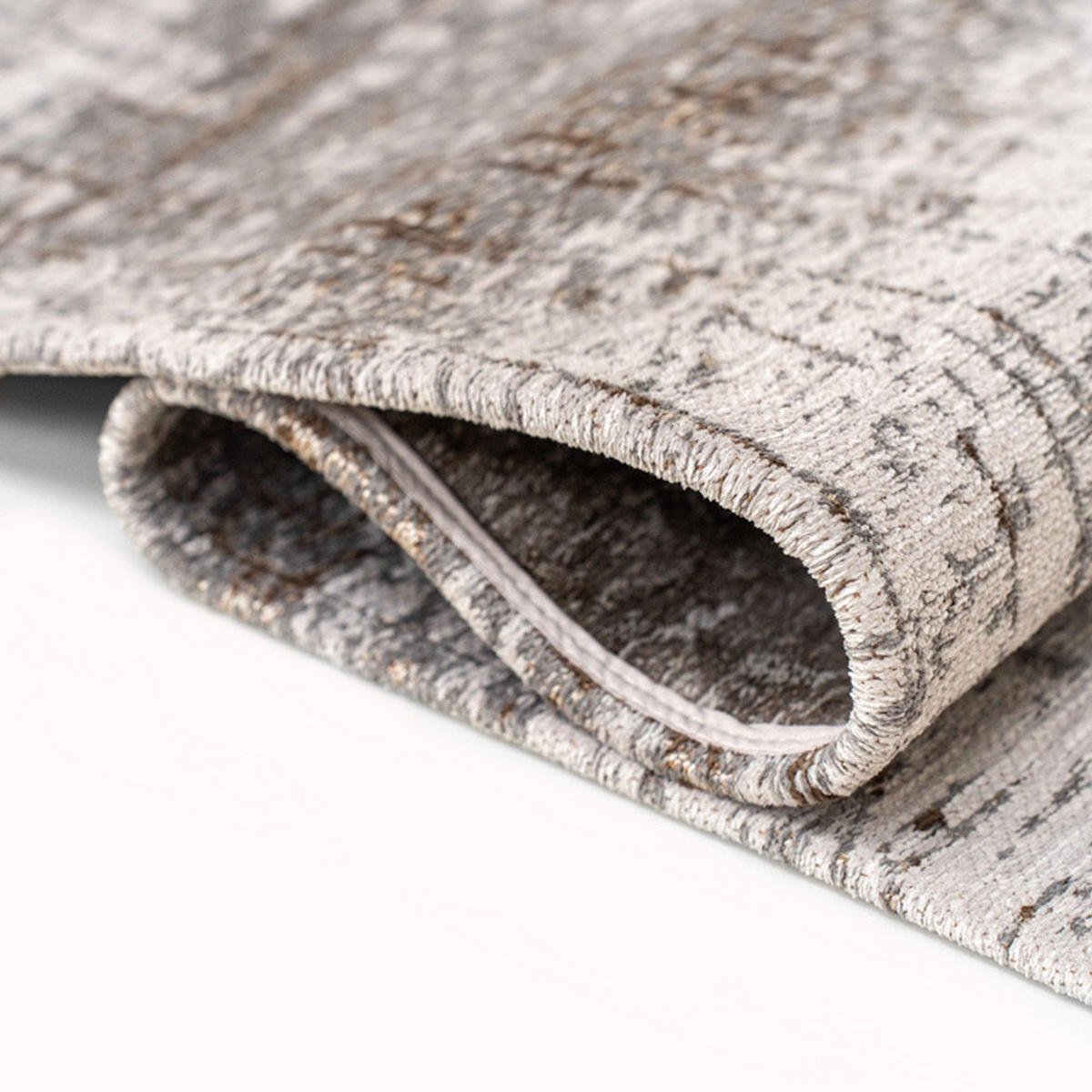TEPPICH Concrete Jungle Mad Men Griff 170/240 cm - Beige, Textil (170/240cm) - Louis De Poortere