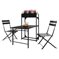 GARTENSET Tourra - Schwarz, Metall - MIRJAN24