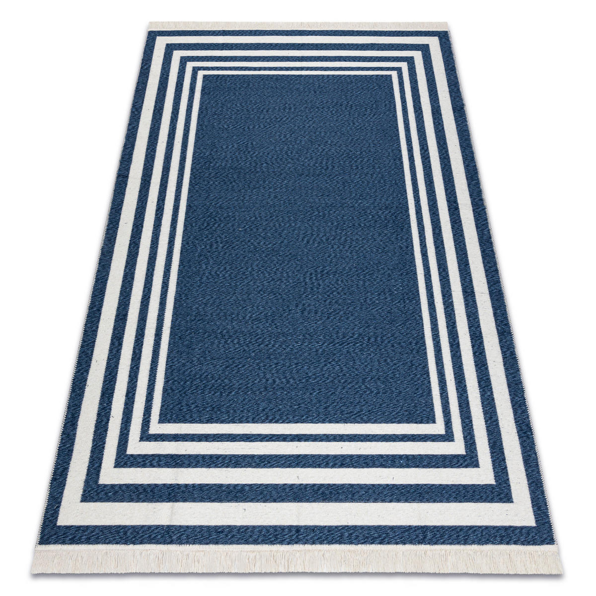TEPPICH TWIN 80/300 cm - Blau, Textil (80/300cm) - rugsX