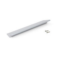 MÖBELGRIFFE Palermo, L150mm, 128mm Achsenabstand, Aluminium, matt eloxiert 10er-set - Dunkelgrau, Metall (12/5/18cm) - EMUCA