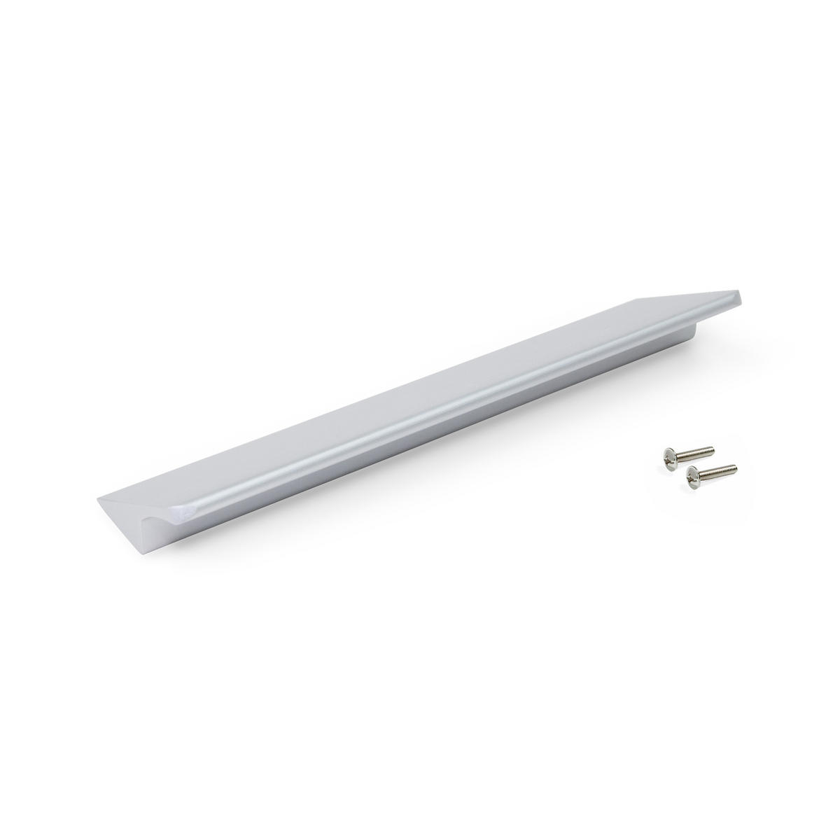MÖBELGRIFFE Palermo, L150mm, 128mm Achsenabstand, Aluminium, matt eloxiert 10er-set - Dunkelgrau, Metall (12/5/18cm) - EMUCA