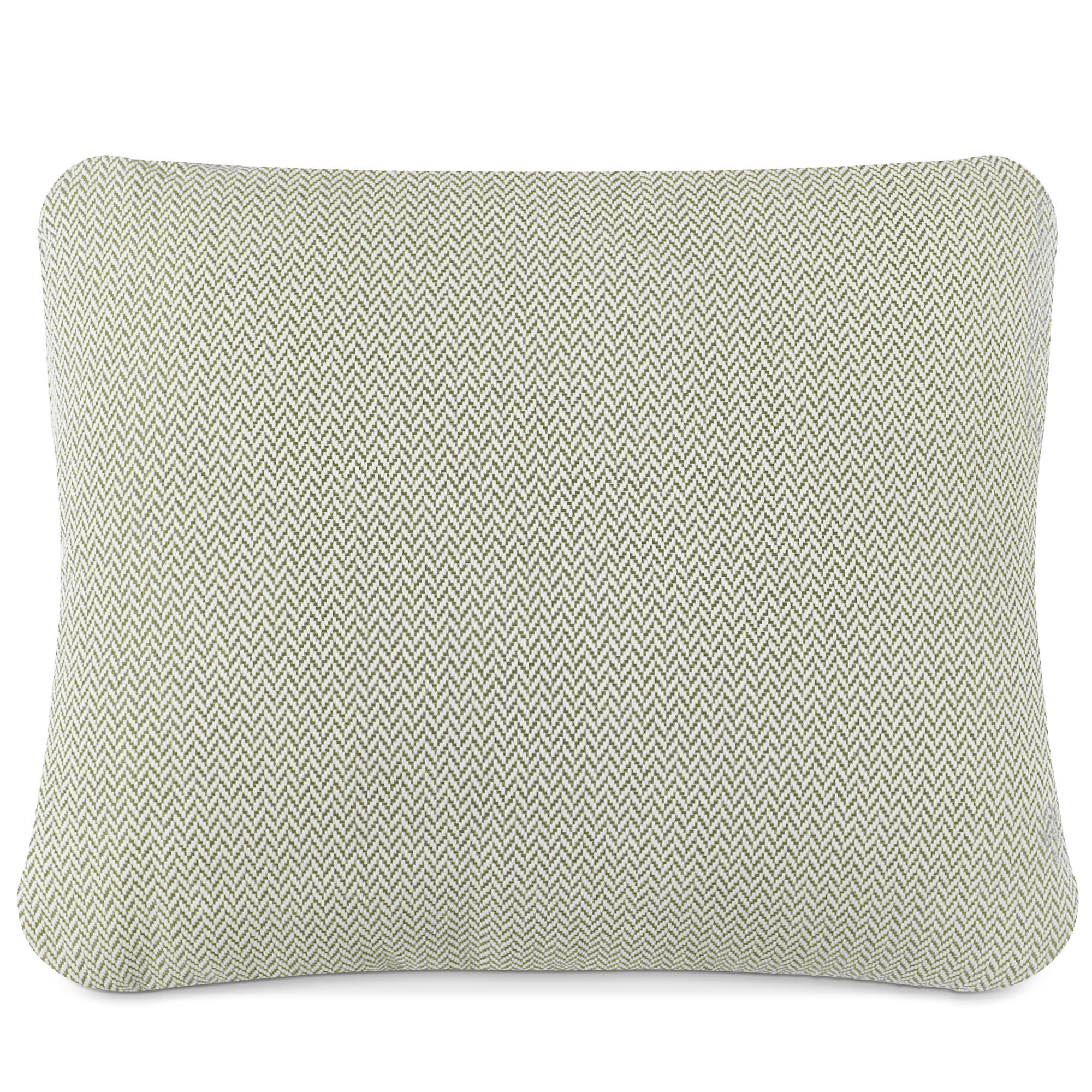 GARTENKISSEN RAMBE Dekokissen mit Füllung, 40x35 cm, Outdoorgeeignet, Hellgrün - Hellgrün/Weiß, Textil (40/35cm) - KONSIMO®