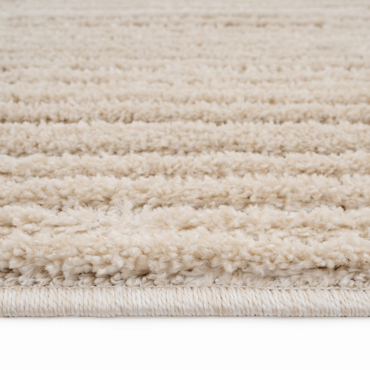 WEBTEPPICH Bowie Beige - Beige, Textil (190/280cm) - Kukoon Rugs