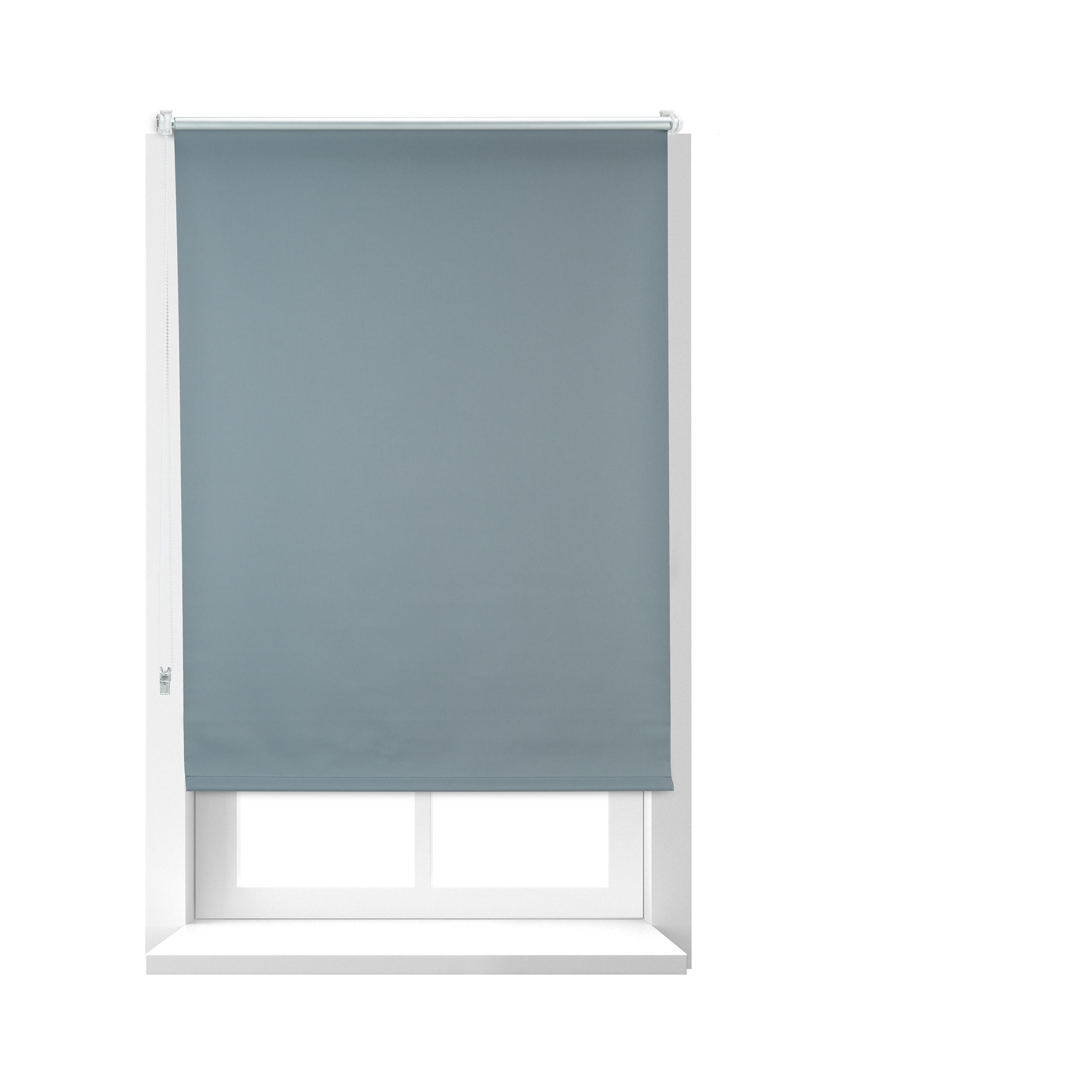 RULLGARDIN grå mörkläggande termo utan borrning 80x160 cm Multicolor 165/79.5/4.5 cm