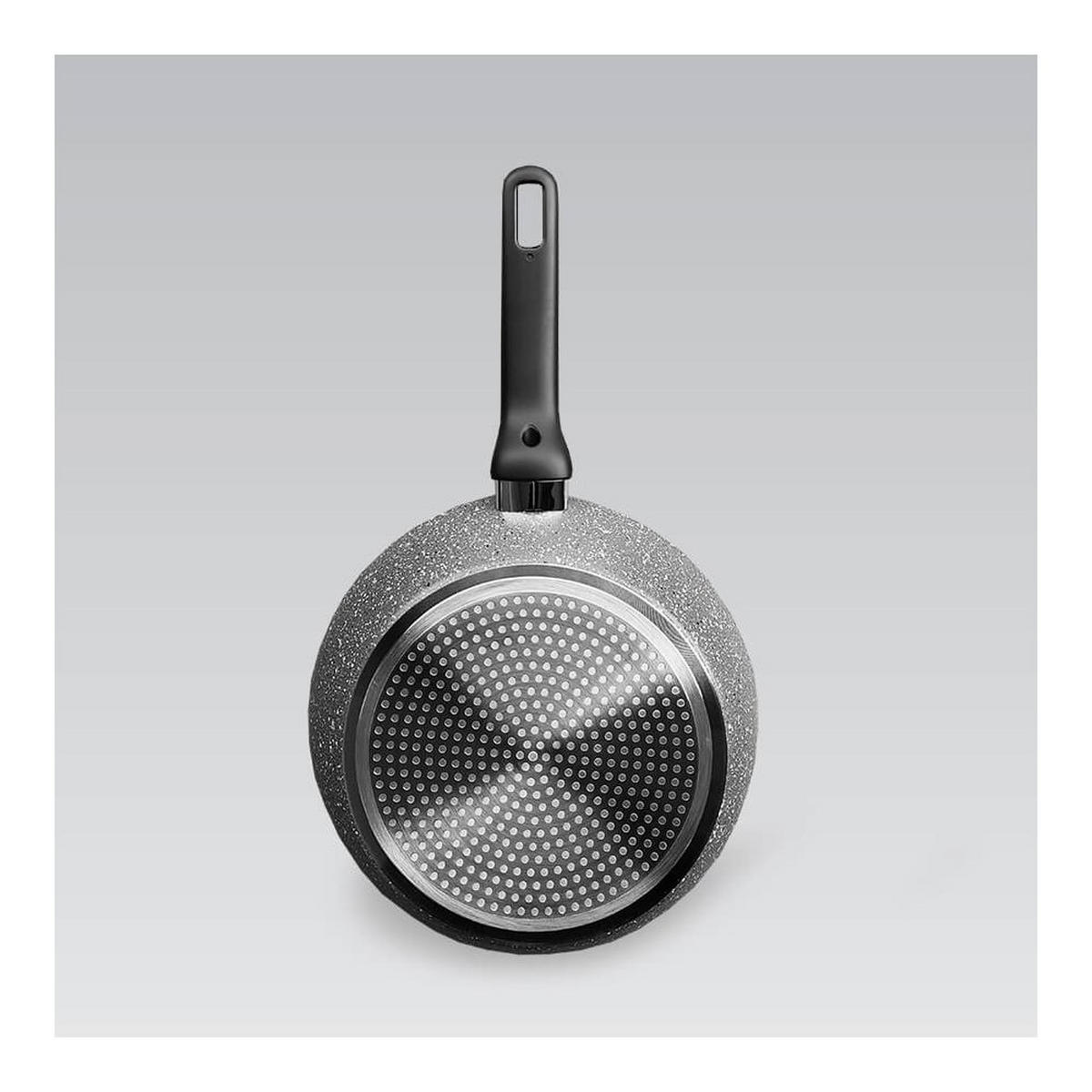 CRÊPEPFANNE Grau 46/26/7 cm MR122326 - Grau, Metall (26cm) - Maestro 