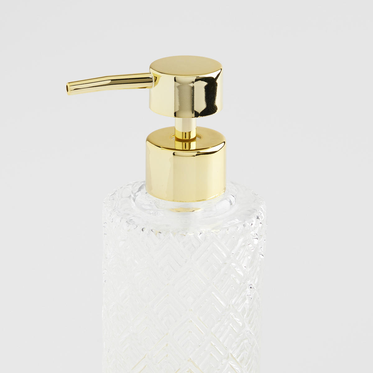 SEIFENSPENDER Ventoso - Goldfarben, Glas (7/19/7cm) - home&you