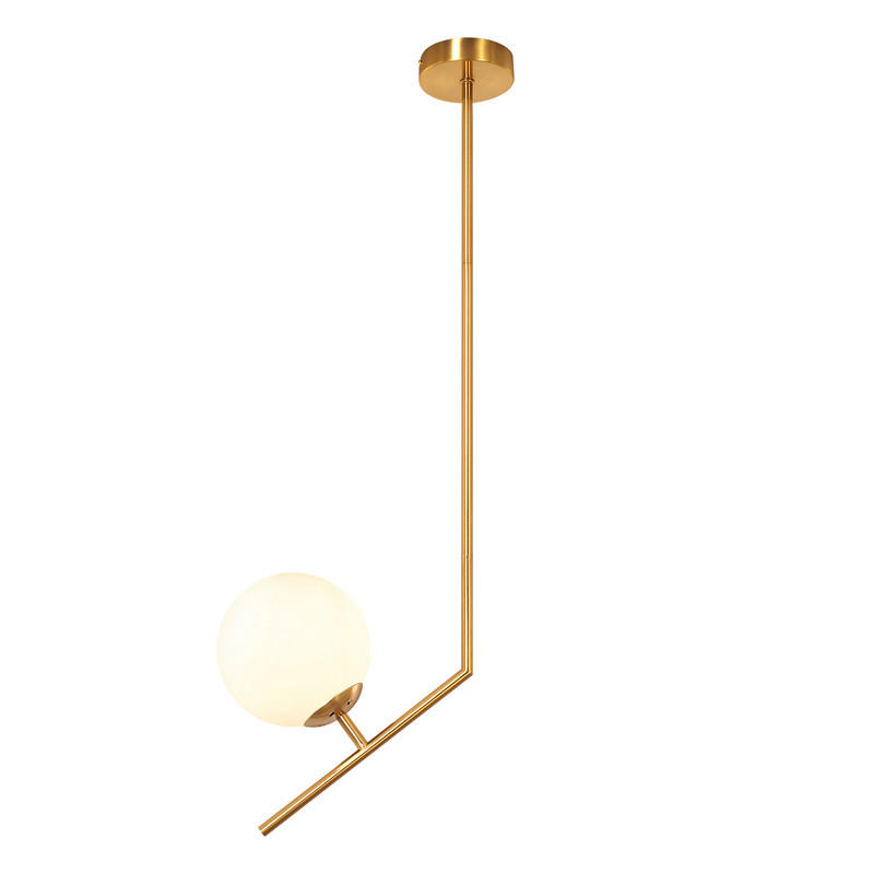 PENDELLEUCHTE Flores II 30x15x80cm - Goldfarben, Metall (30/15/80cm) - Nettlife